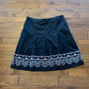 Ann Taylor Loft Black Skirt Size 10P